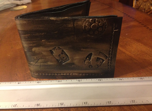 steampunk wallet